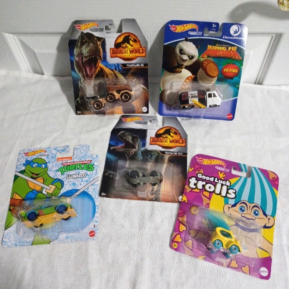 Hot wheels character cars new.